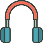 Headphones SVG Icon